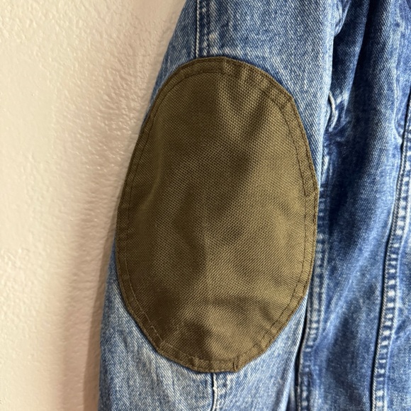 Dakota Vintage Denim Jacket Zip Off Sleeves Size XL - Picture 5 of 12